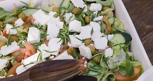salata taraneasca de legume