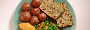 chiftele din orez cu legume