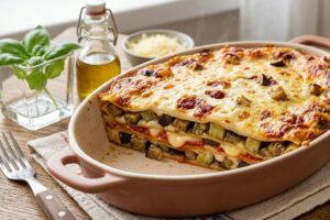 Lasagna cu vinete