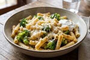 Macaroane cu broccoli