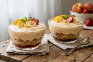 Crema de iaurt cu fructe