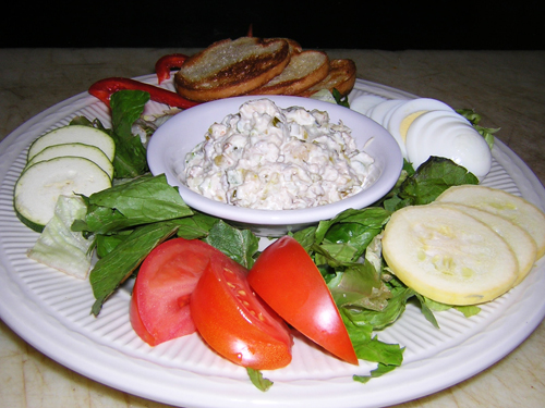 salata boeuf vegetariana