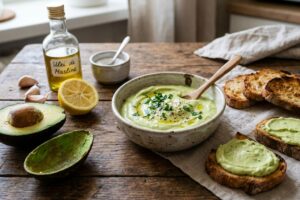 Guacamole cu usturoi