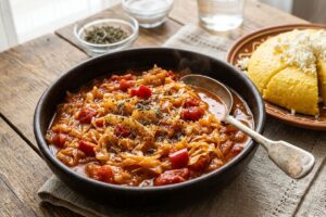Mancare de varza dulce fiarta si calita